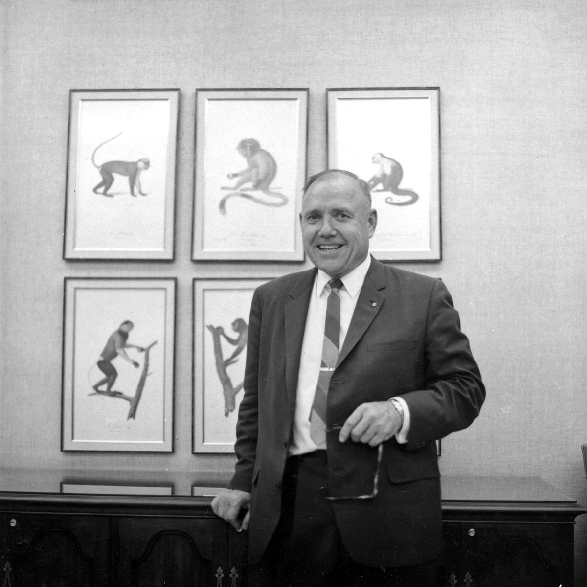 Dr. Charles R. Schroeder, San Diego Zoo Director 1954-1972