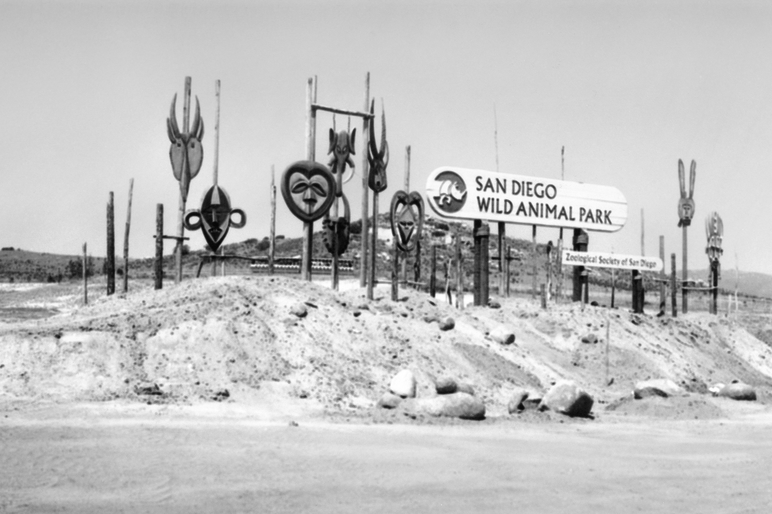 Wild Animal Park entrance sign