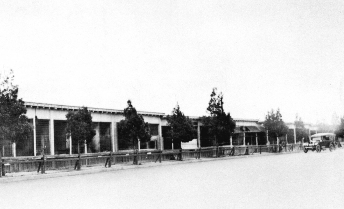 Animal exhibits left from the 1915-1916 Panama-California Exposition