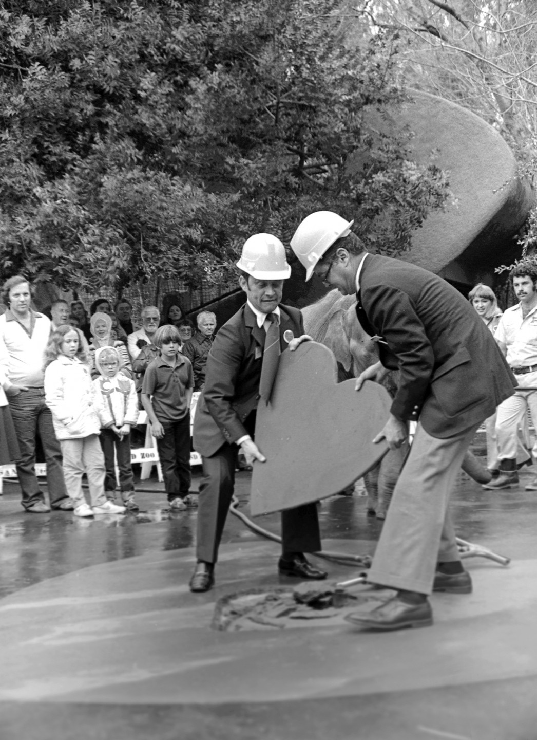 Groundbreaking for the new Heart of the Zoo exhibits