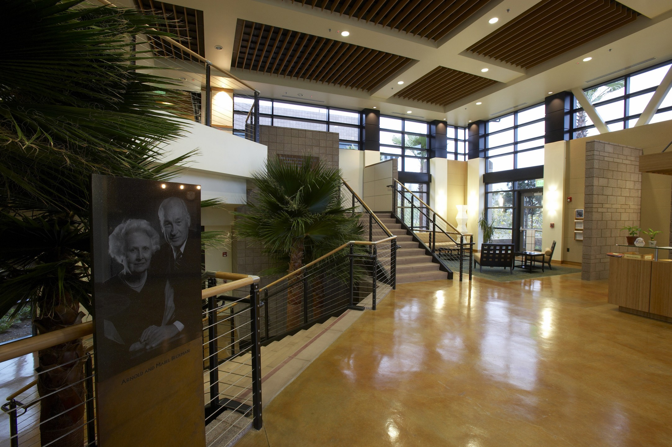 Laboratory in the Arnold and Mabel Beckman Center Arnold and Mabel Beckman Center for Conservation Research