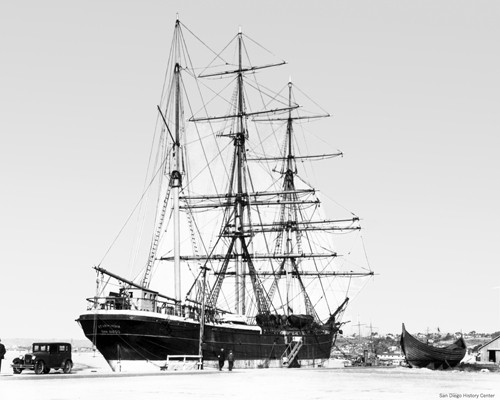 Star of India in San Diego Harbor