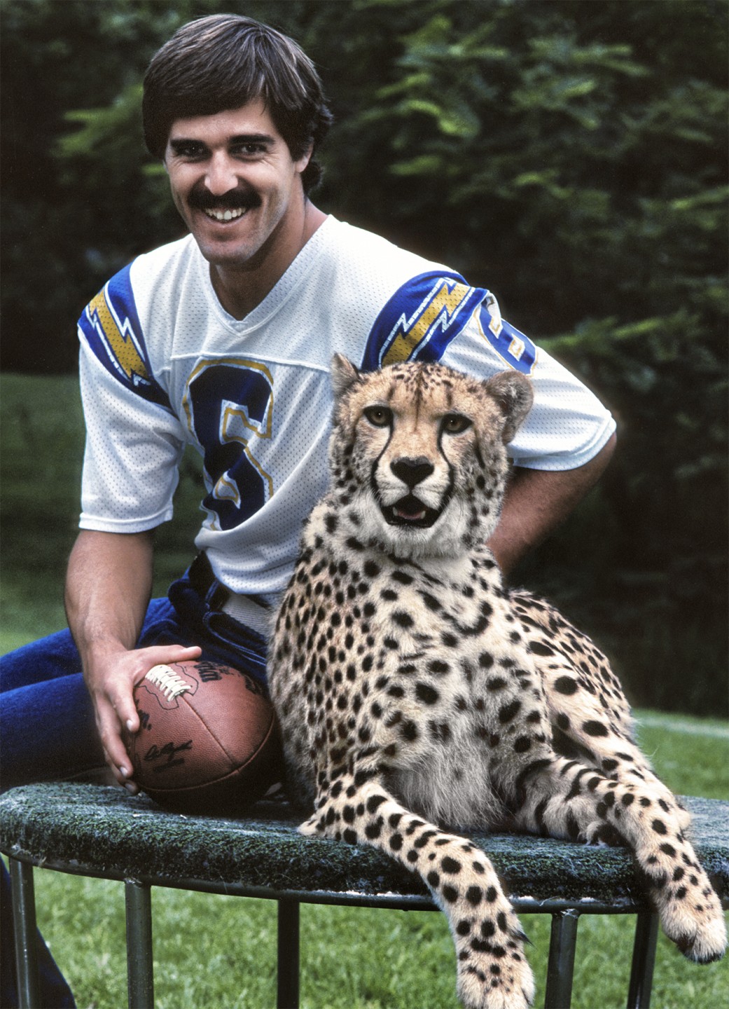 San Diego Chargers placekicker Rolf Benirschke set out to make a difference for endangered species with his Kicks for Critters fundraising drive.