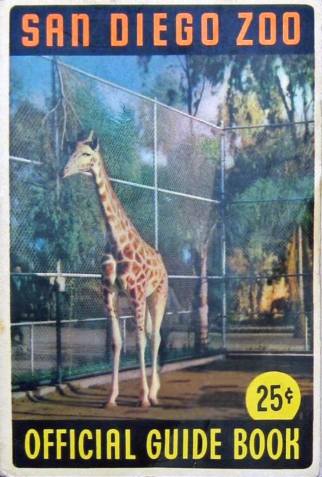 San Diego Zoo first guidebook